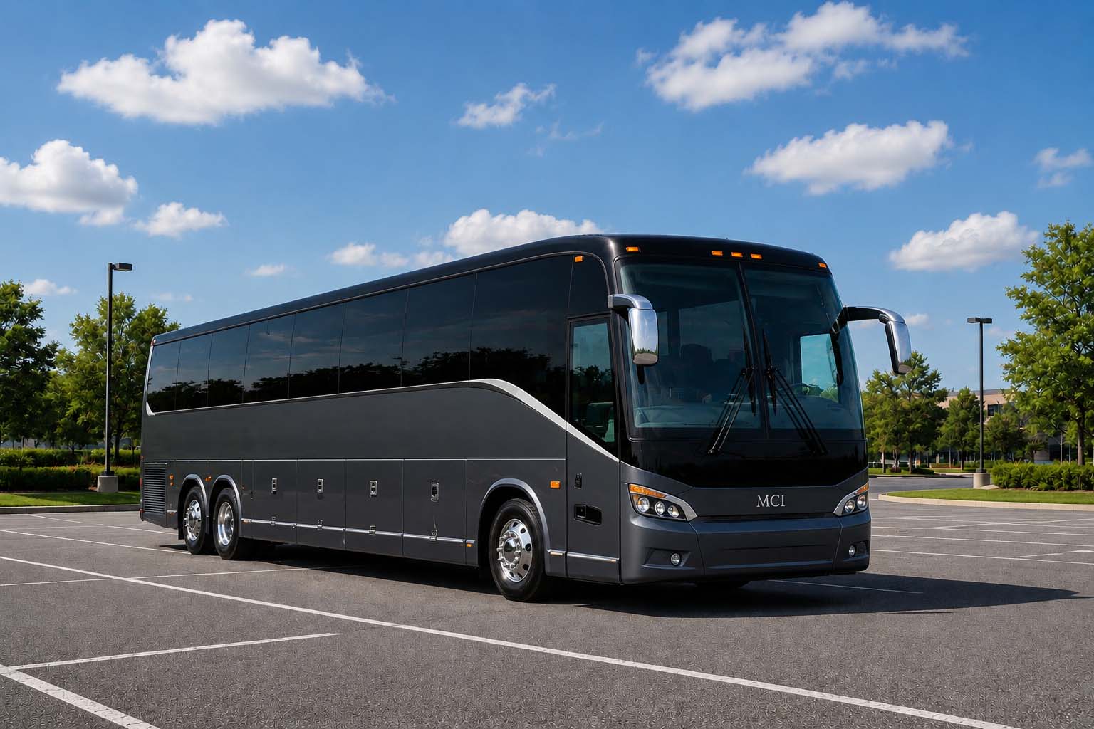 Charter bus rental in Broken Arrow, OK