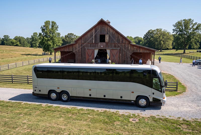 Wedding Shuttle Bus Services in Broken Arrow, OK